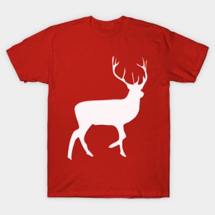 Stag male deer cool illustration T-Shirt